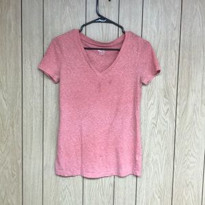 Short Sleeved V-Neck Top
